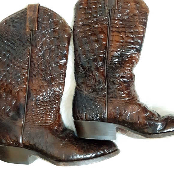 rogers boots alligator
